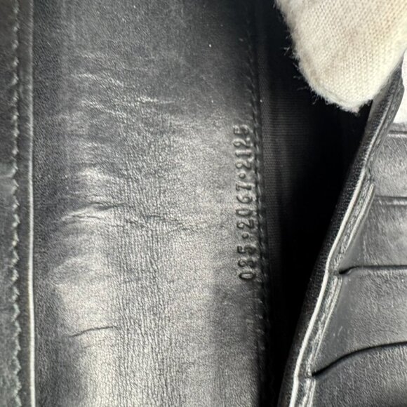 Gucci Black Leather Long Organizer - Picture 6 of 6